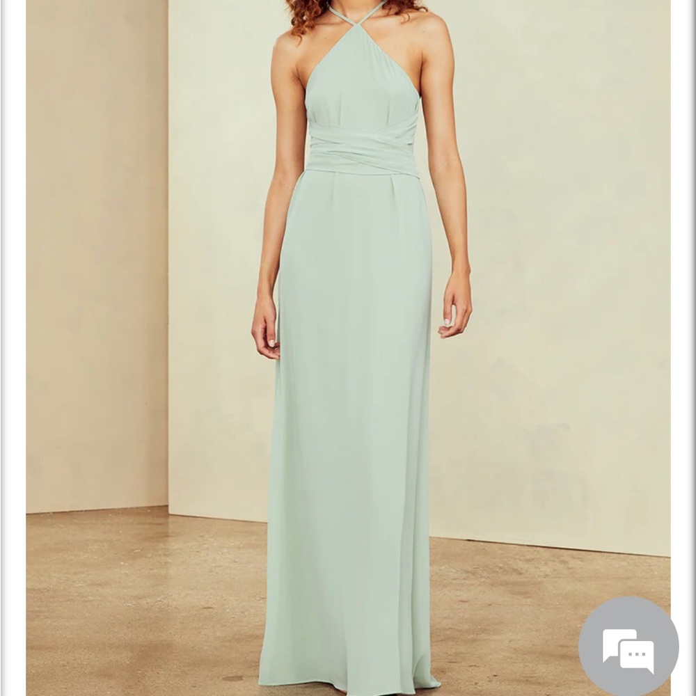 Amsale, size small, color Sage, new with tags